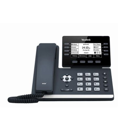 Yealink SIP-T53W IP Phone - Corded/Cordless - Corded/Cordless - Bluetooth, Wi-Fi - Wall Mountable, Desktop - Classic Gray Yealink SIP-T53W IP Phone - Corded/Cordless - Corded/Cordless - Bluetooth, Wi-Fi - Wall Mountable, Desktop - Classic Gray